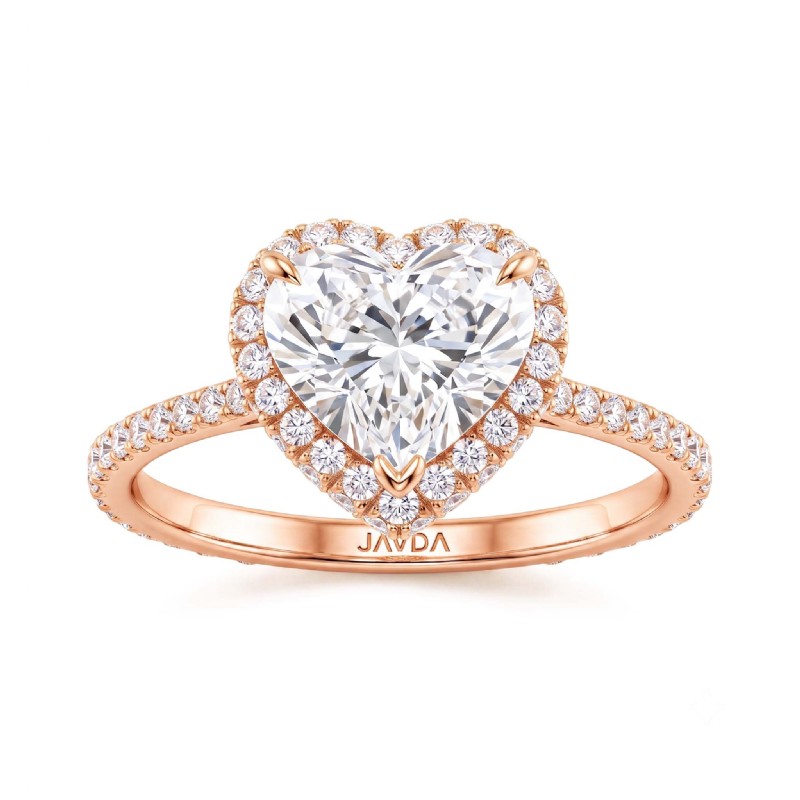  diamond Ring 14k Rose Gold