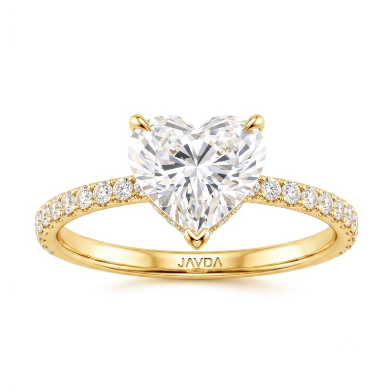  diamond Ring 14k Gold Yellow