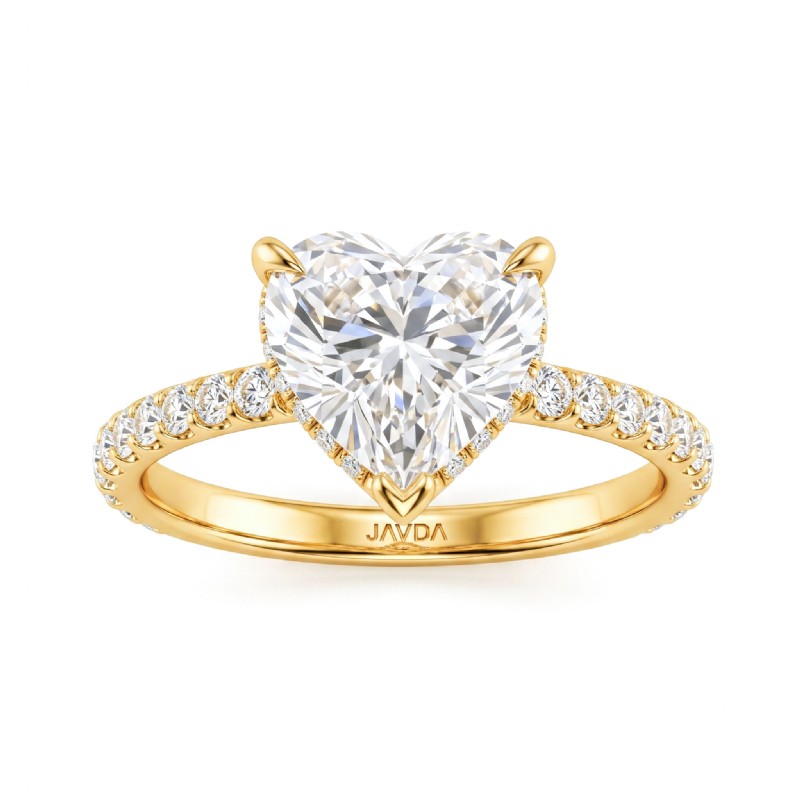  diamond Ring 14k Gold Yellow