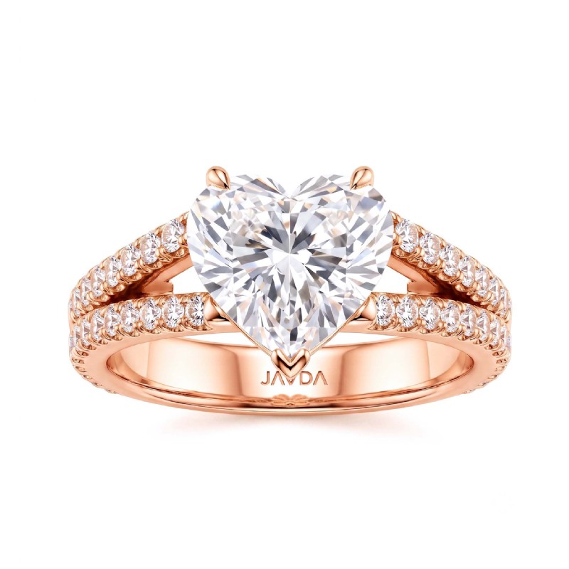  diamond Ring 14k Rose Gold