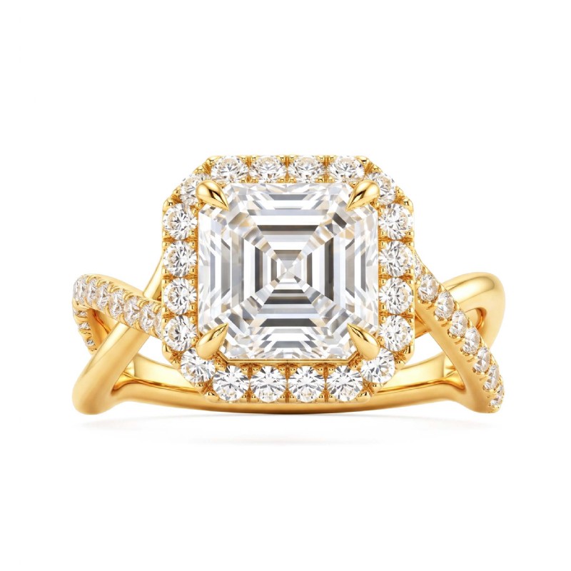  diamond Ring 14k Gold Yellow