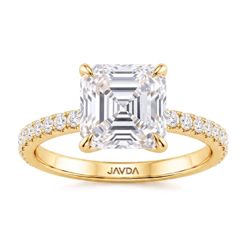  diamond Ring 14k Gold Yellow