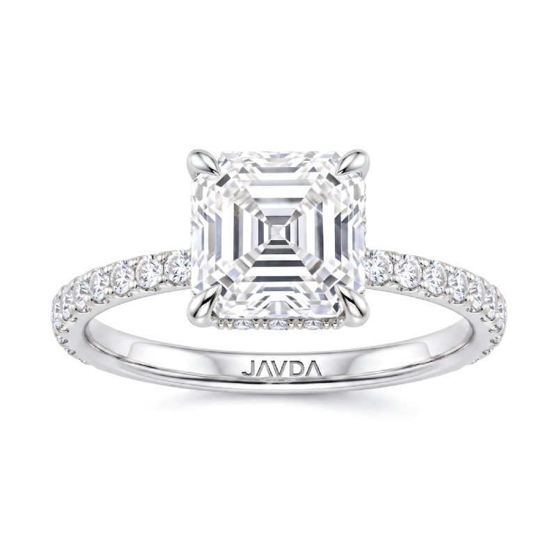  diamond Ring 14k Gold White