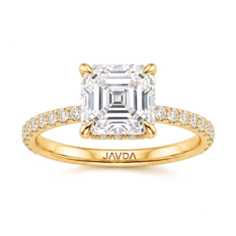  diamond Ring 14k Gold Yellow