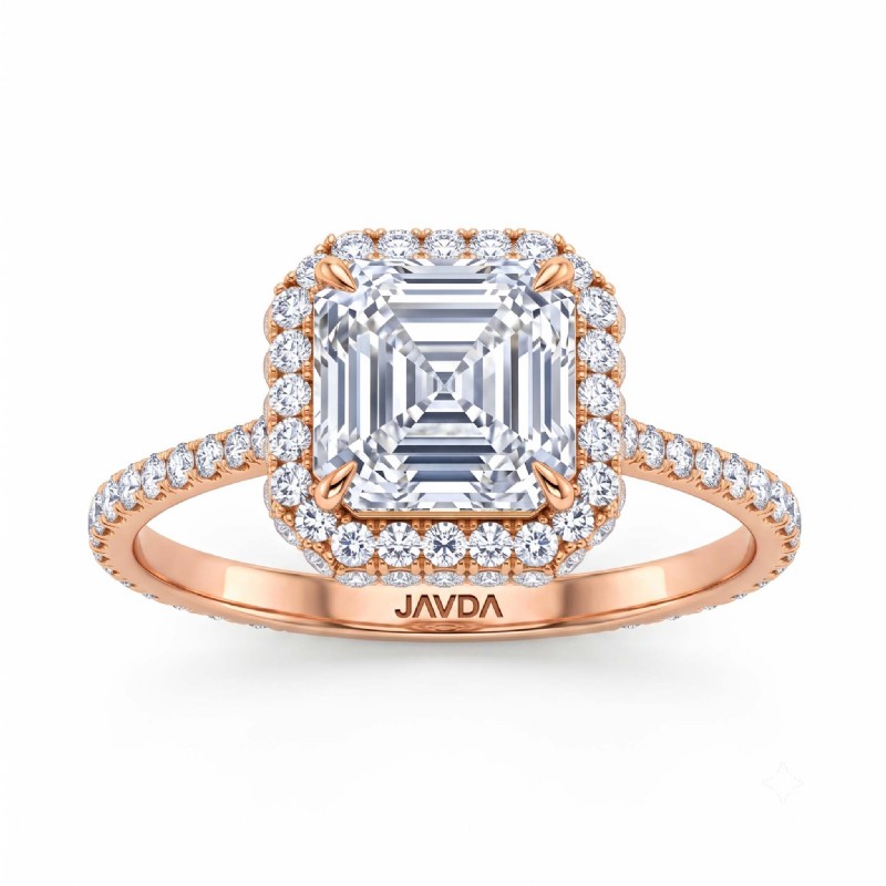  diamond Ring 14k Rose Gold