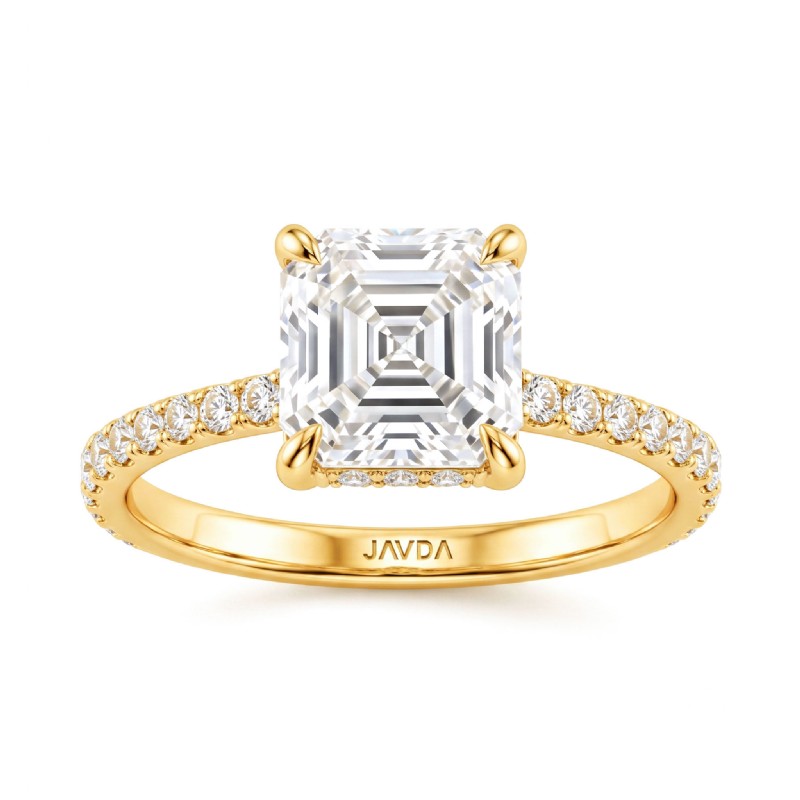  diamond Ring 14k Gold Yellow