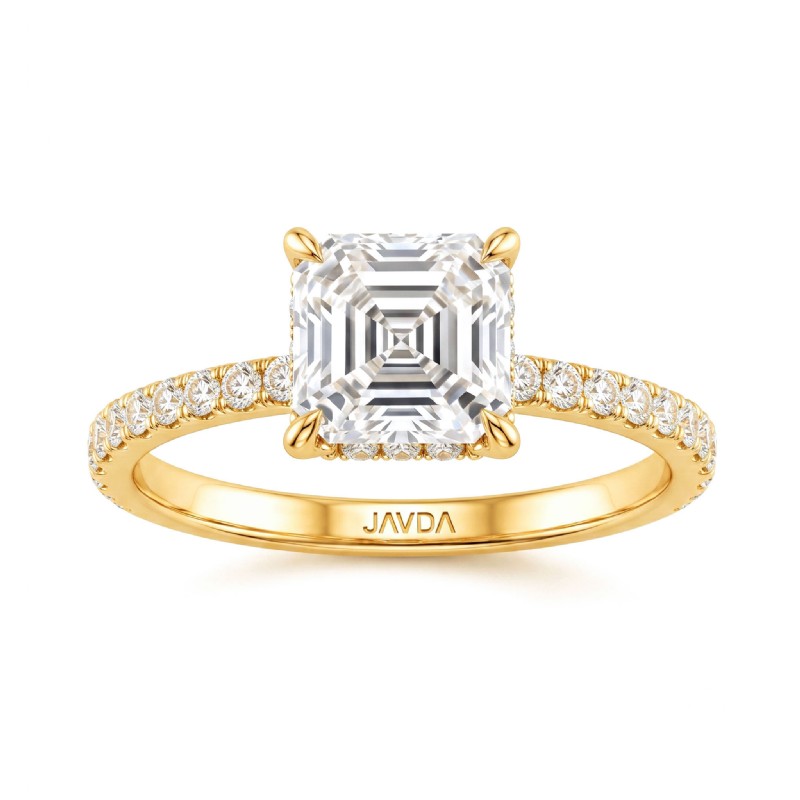  diamond Ring 14k Gold Yellow