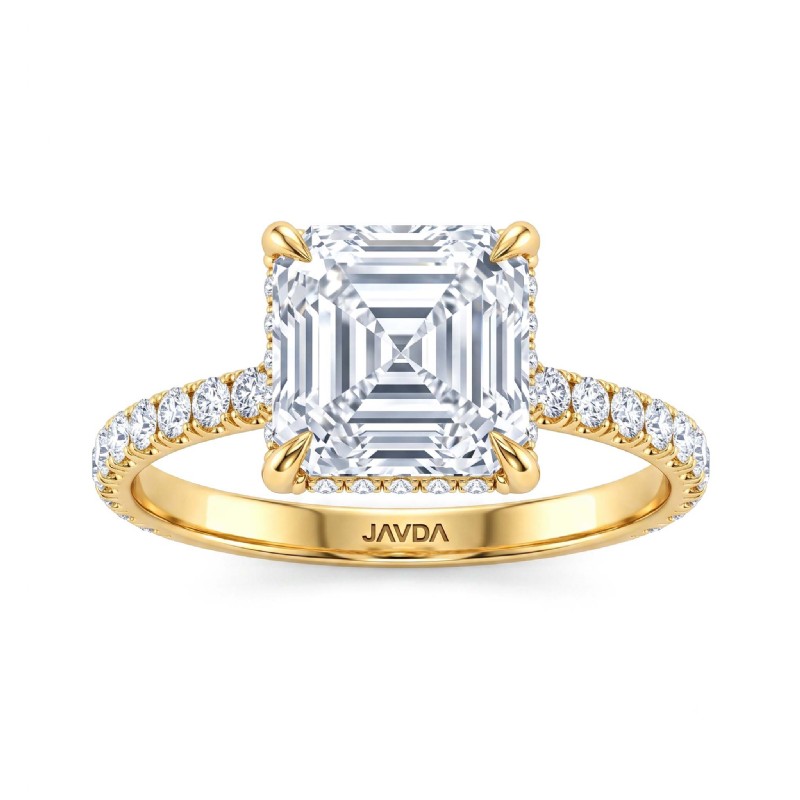  diamond Ring 14k Gold Yellow