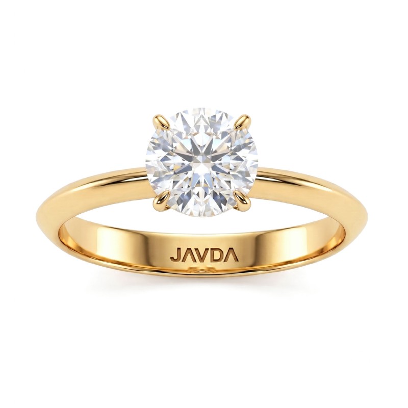  diamond Ring 14k Gold Yellow