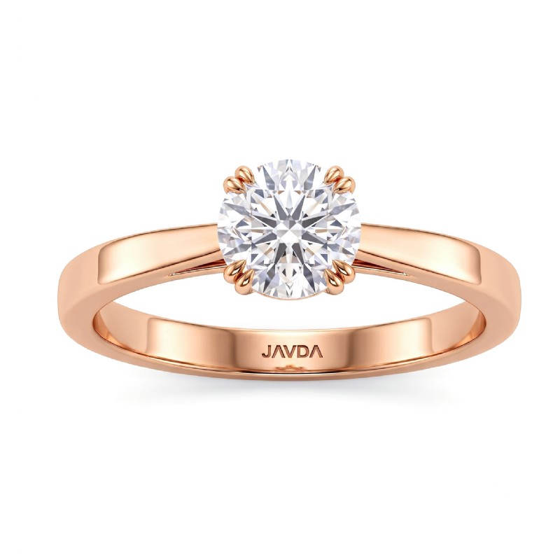  diamond Ring 14k Rose Gold