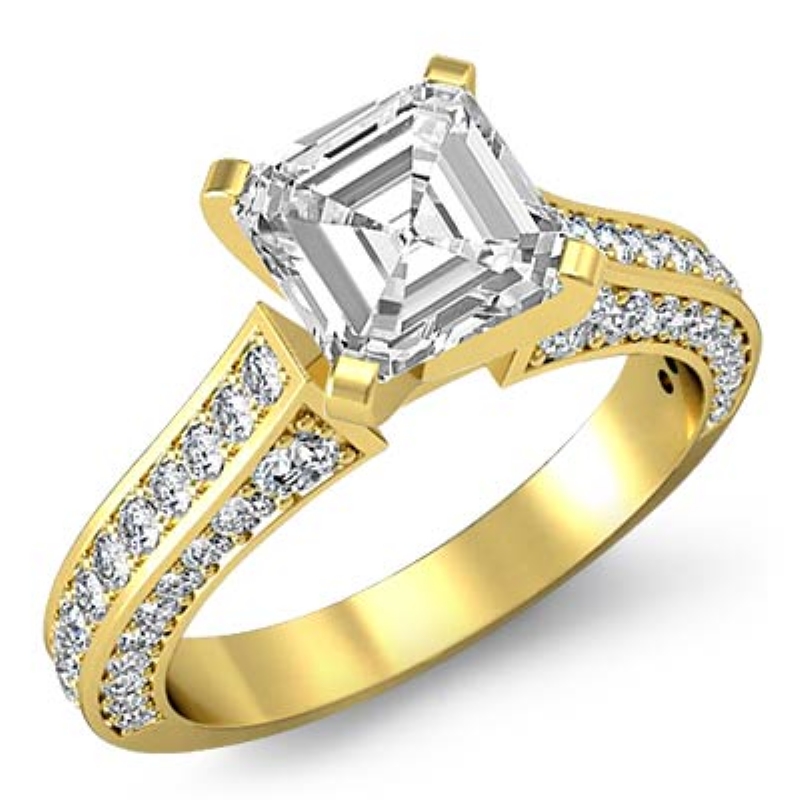  diamond Ring 14k Gold Yellow