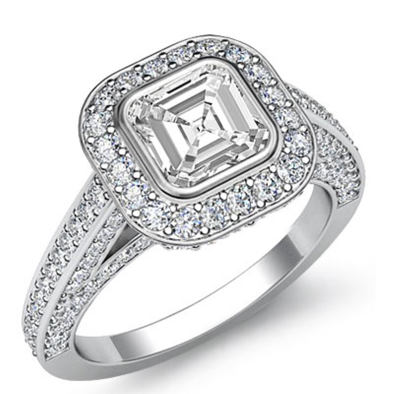  diamond Ring 14k Gold White