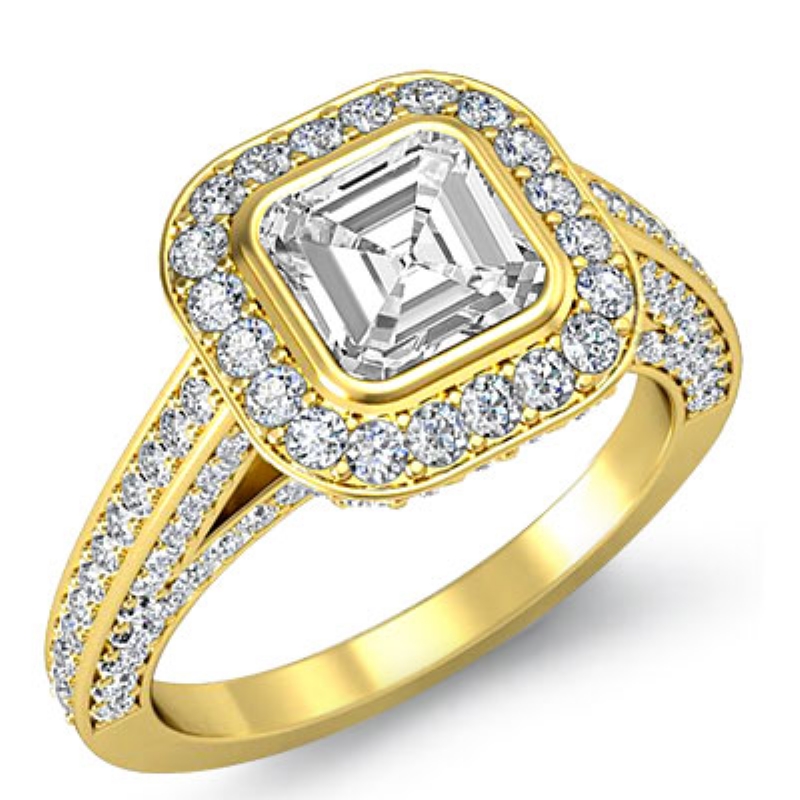  diamond Ring 14k Gold Yellow