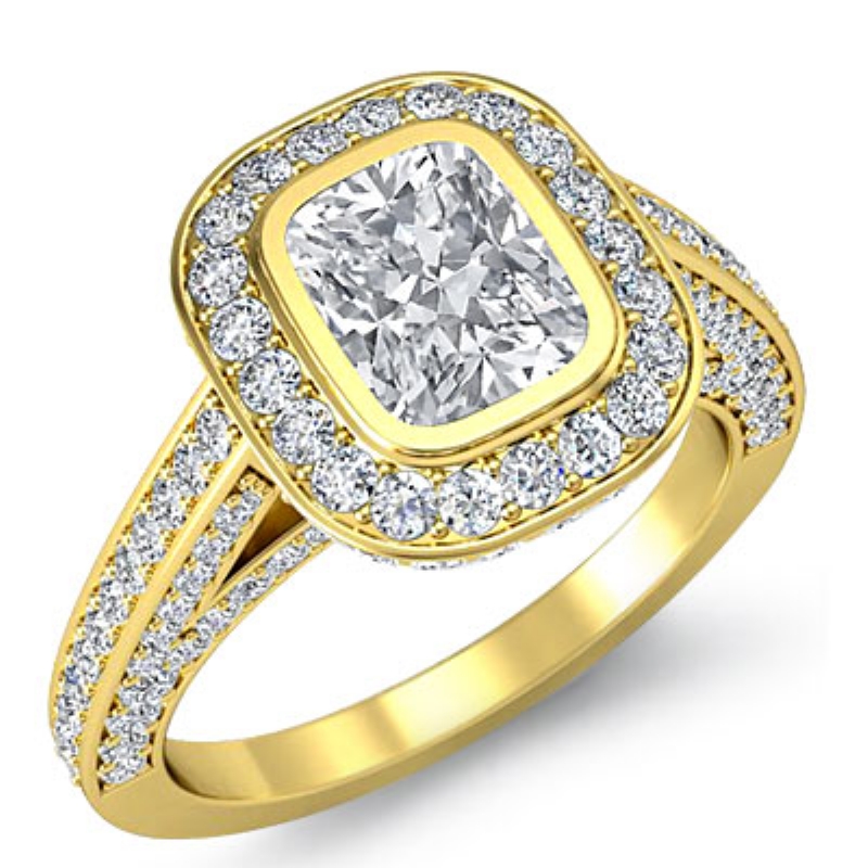  diamond Ring 14k Gold Yellow