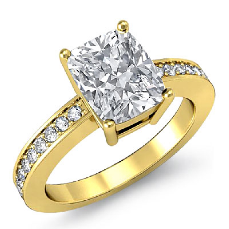  diamond Ring 18k Gold Yellow