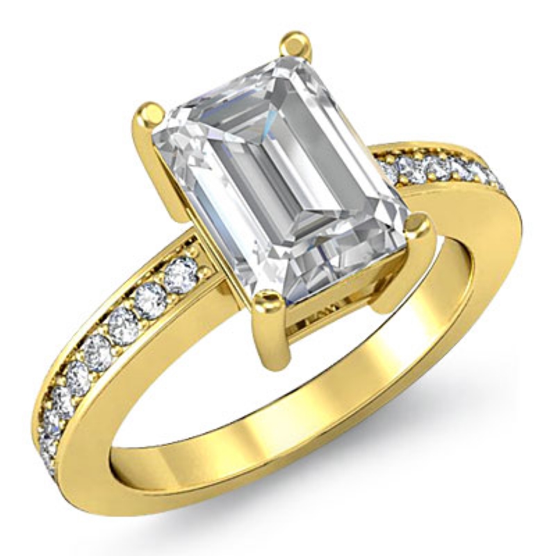  diamond Ring 18k Gold Yellow