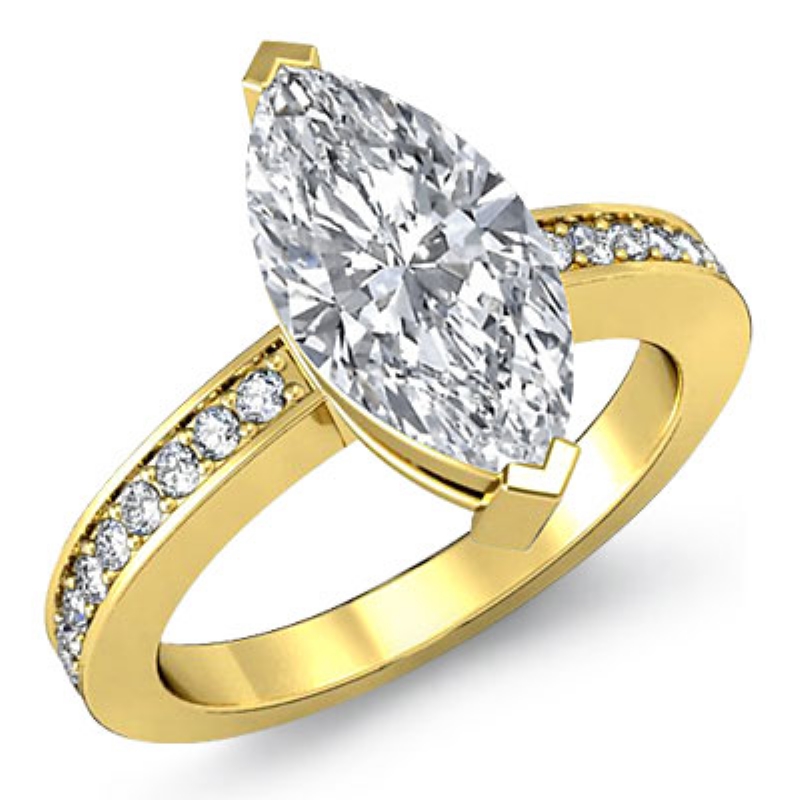  diamond Ring 14k Gold Yellow
