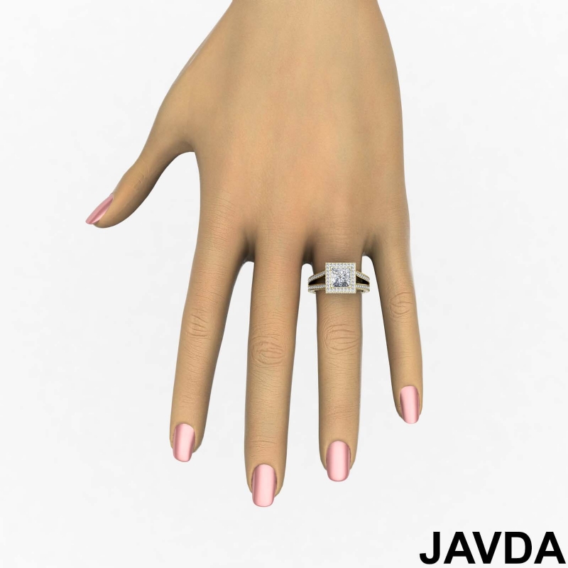  diamond Ring 14k Gold Yellow