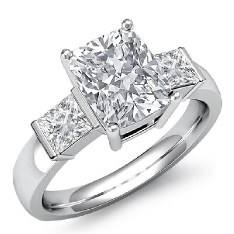  diamond Ring 14k Gold White