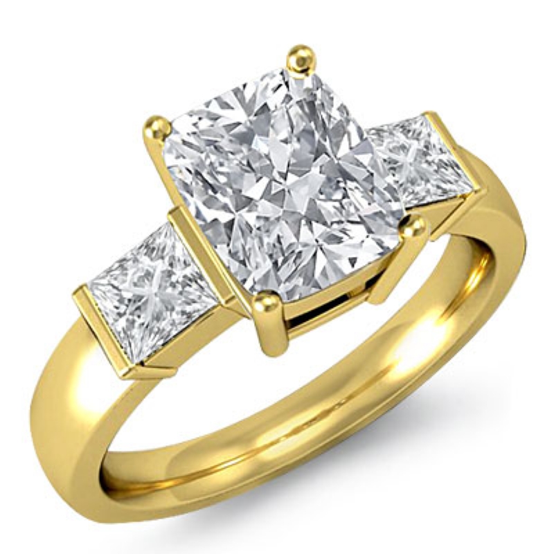  diamond Ring 14k Gold Yellow