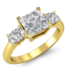 diamond Ring 14k Gold Yellow