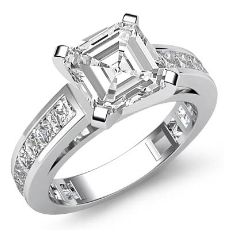  diamond Ring 14k Gold White