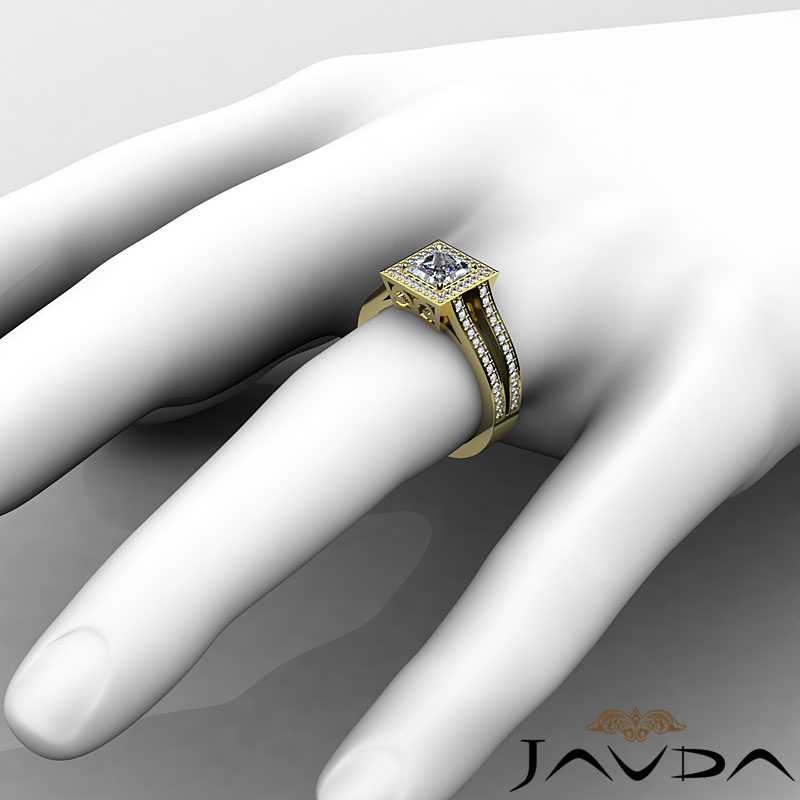  diamond Ring 18k Gold Yellow