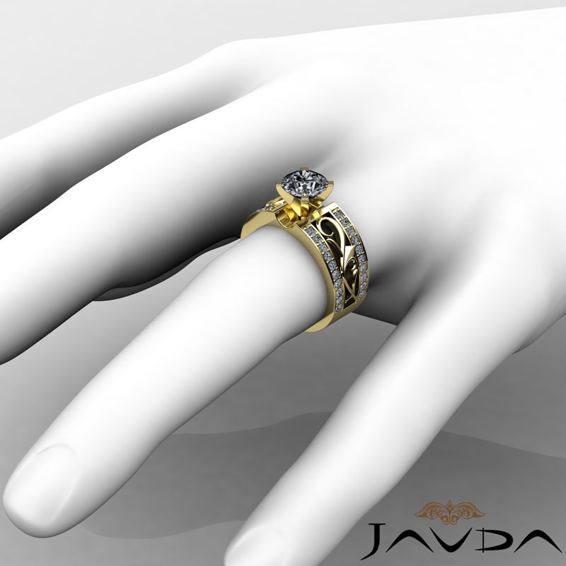  diamond Ring 18k Gold Yellow
