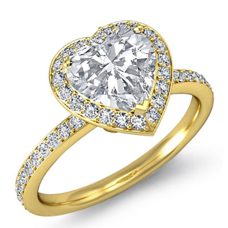  diamond Ring 18k Gold Yellow