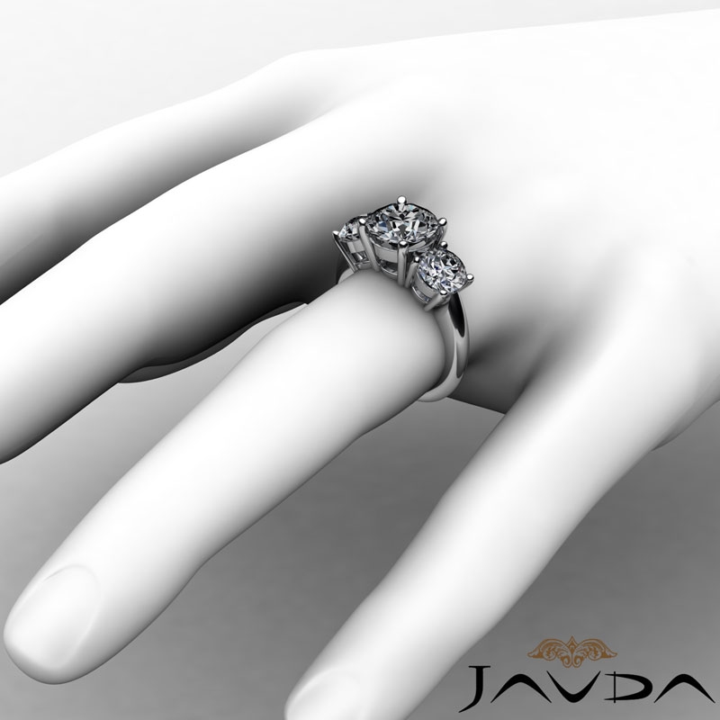  diamond Ring 14k Gold White