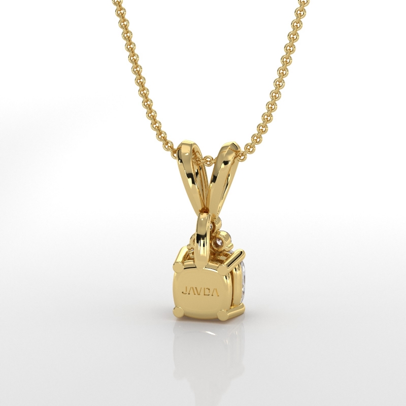  diamond Pendant 14k Gold Yellow