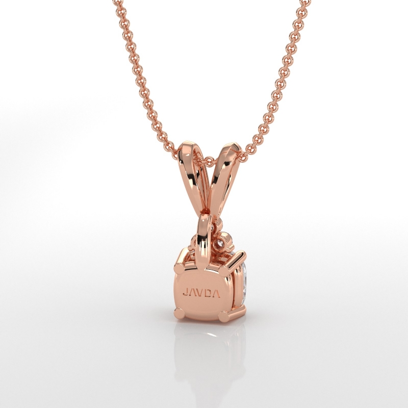  diamond Pendant 18k Rose Gold