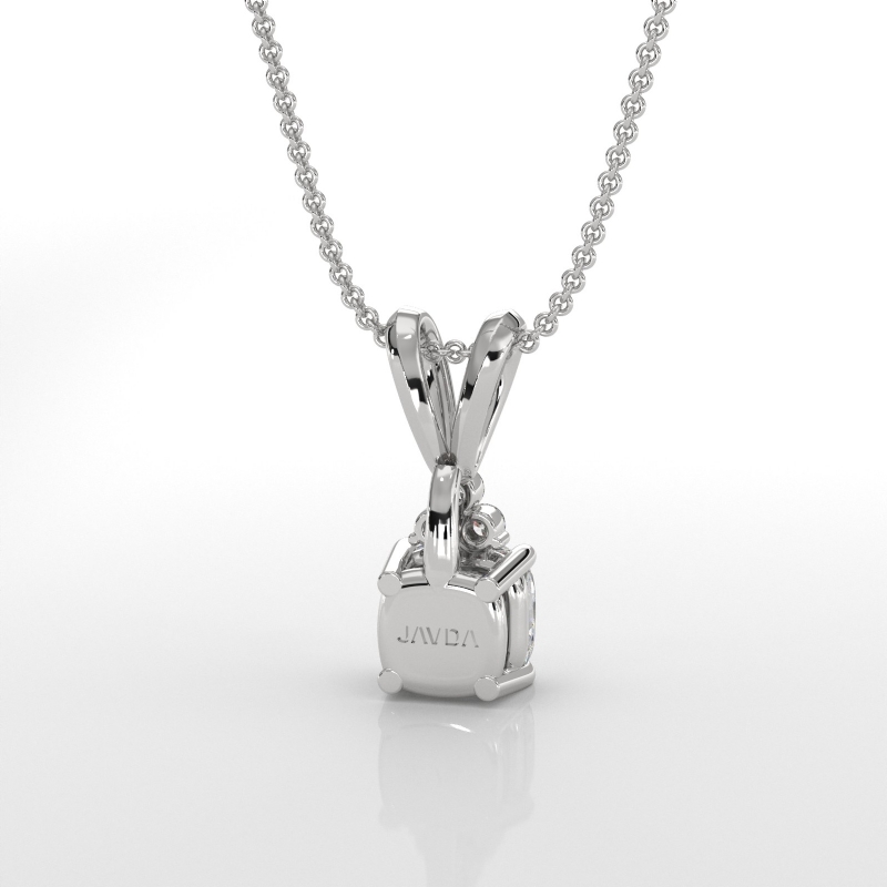  diamond Pendant 14k Gold White