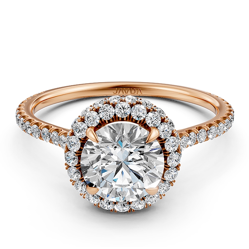  diamond Ring 14k Rose Gold