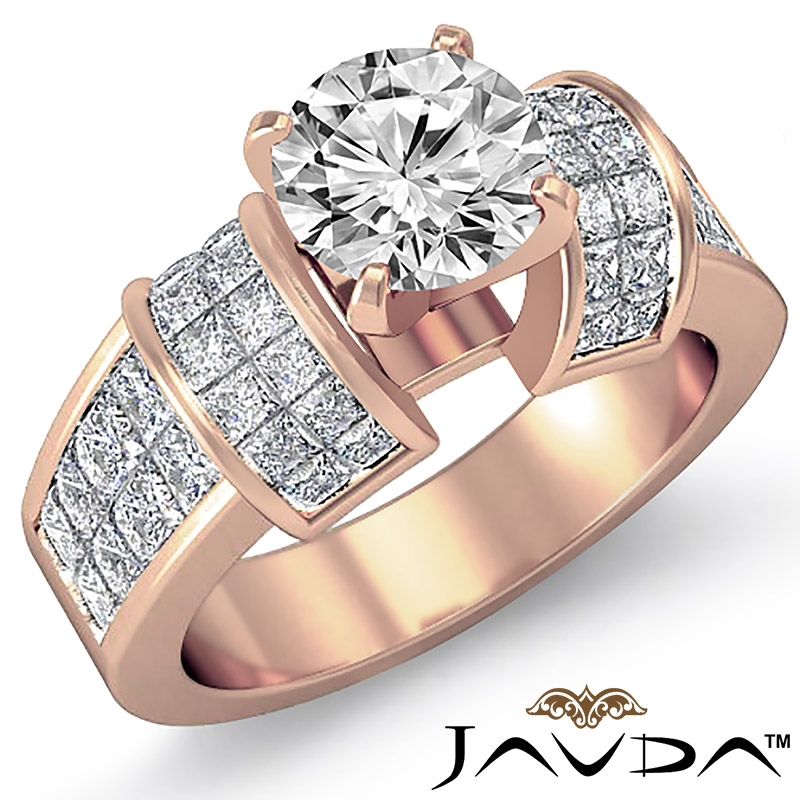  diamond Ring 14k Rose Gold