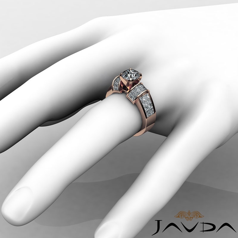  diamond Ring 14k Rose Gold