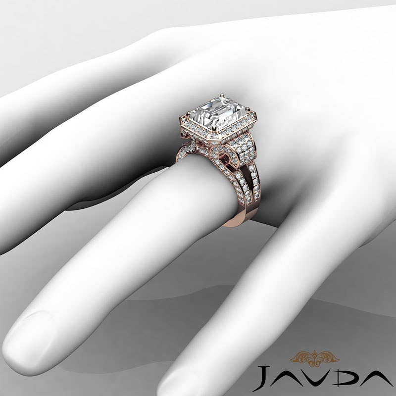 diamond Ring 14k Rose Gold