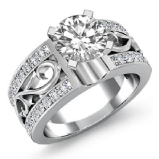  diamond Ring 14k Gold White