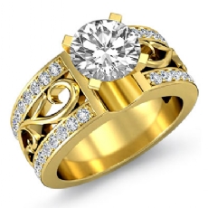  diamond Ring 18k Gold Yellow