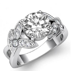  diamond Ring 14k Gold White