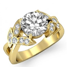  diamond Ring 18k Gold Yellow