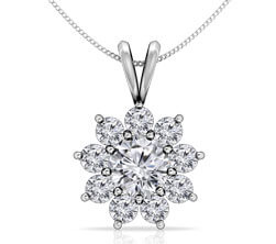 Solitaire Diamond Pendant icon