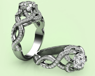 infinity engagement rings