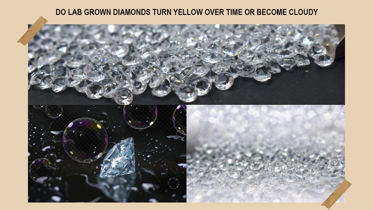 Do lab grown diamond change color over time