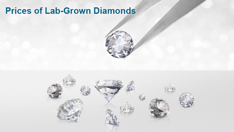 Prices of lab grown diamonds