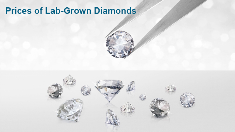 Prices of lab grown diamonds