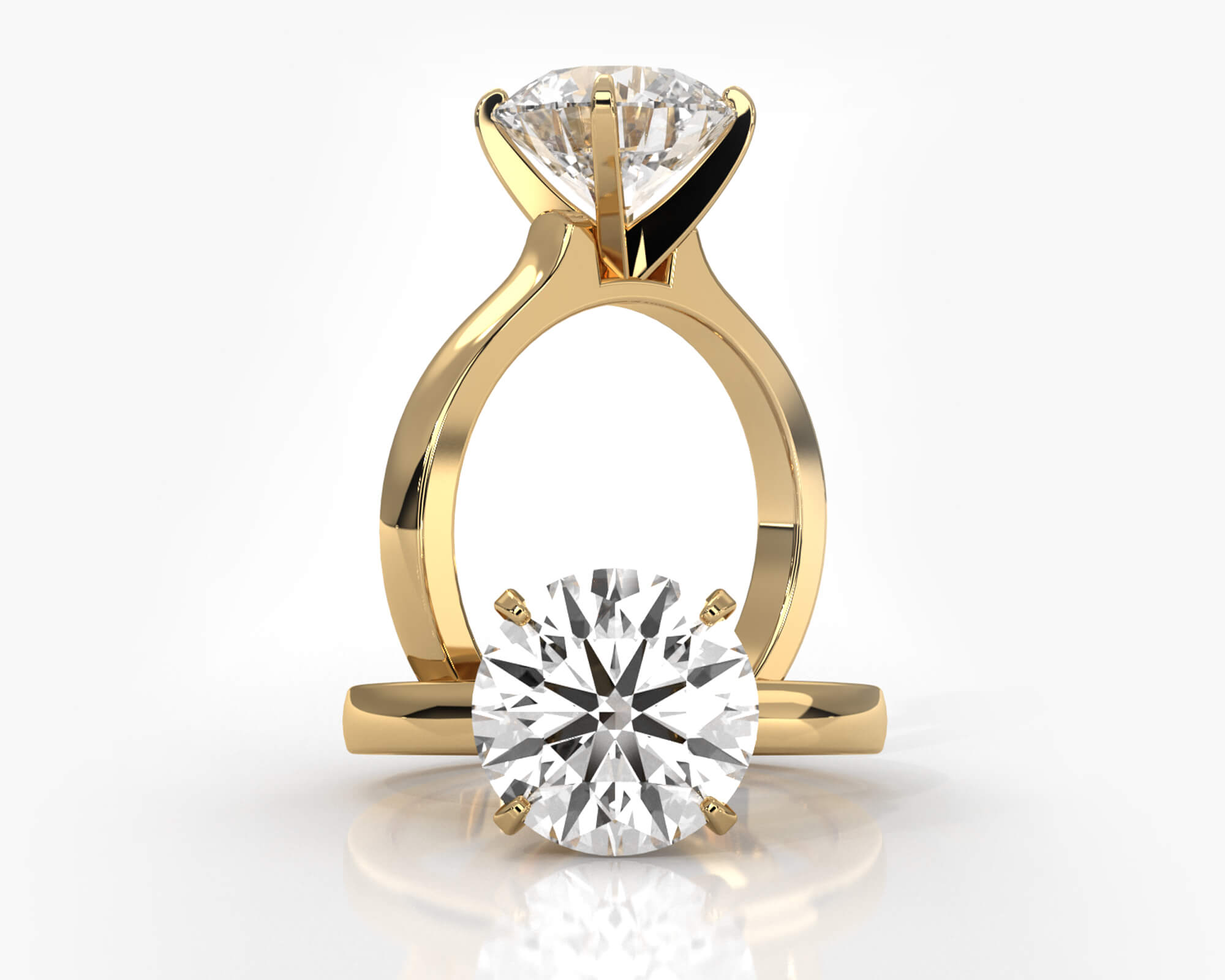 Solitaire rings