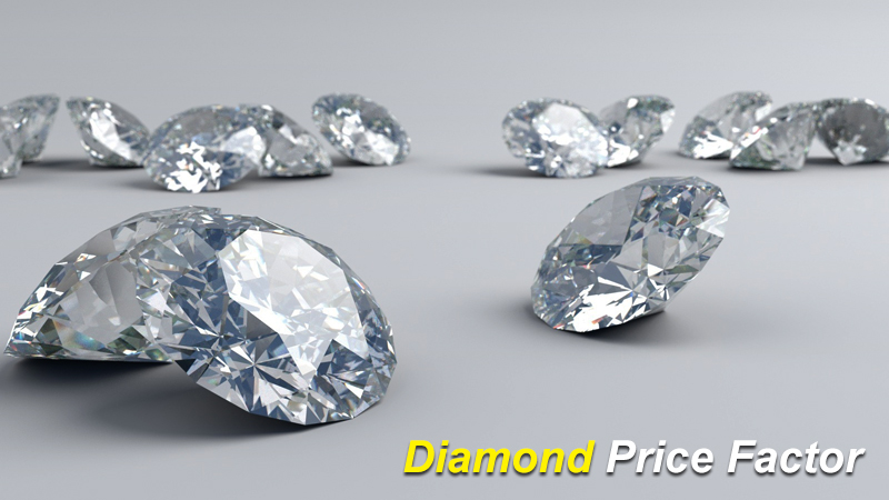 There are many factors affect the price of lab grown diamonds