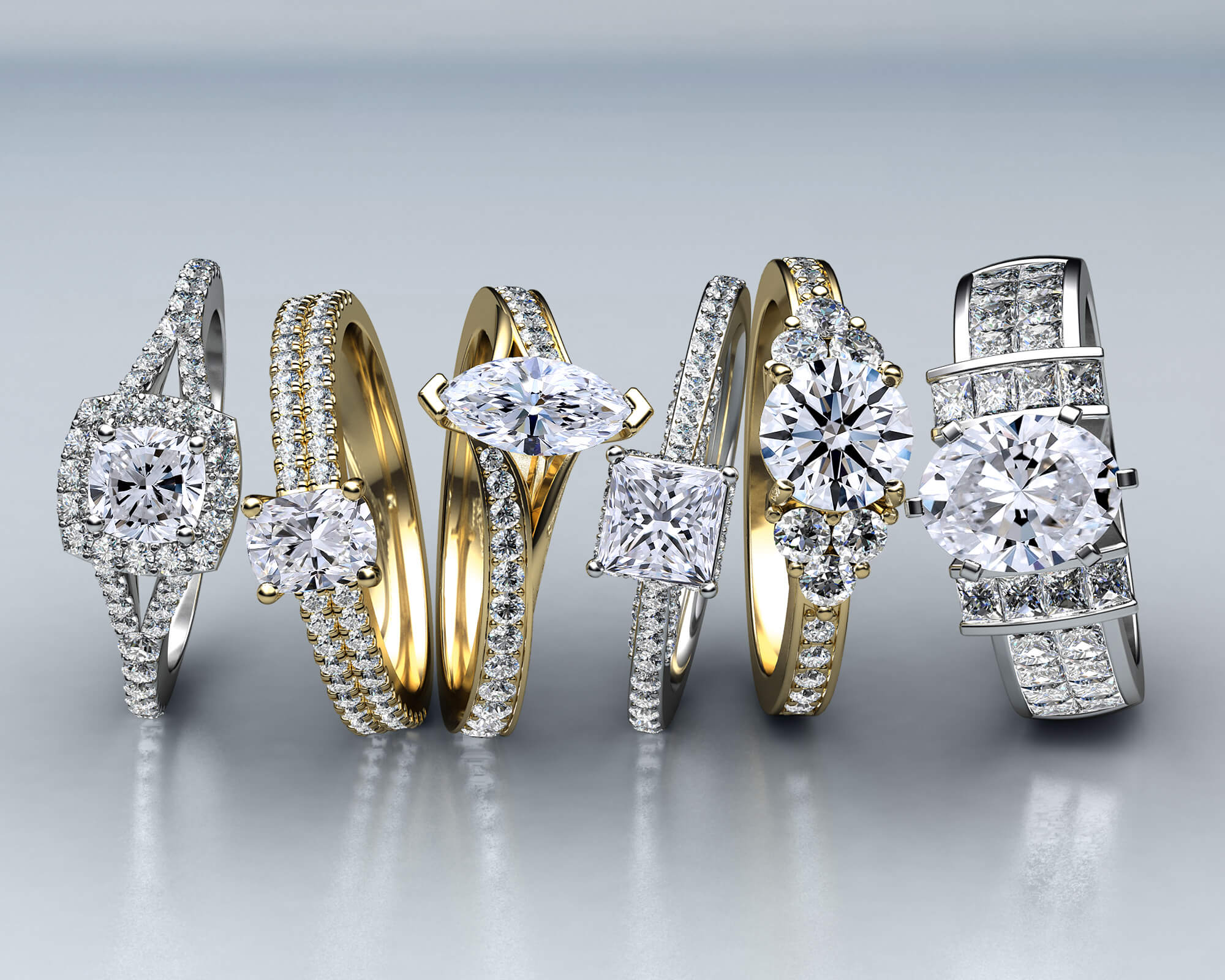 Unique shapes and cuts