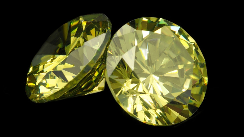 Yellow diamonds